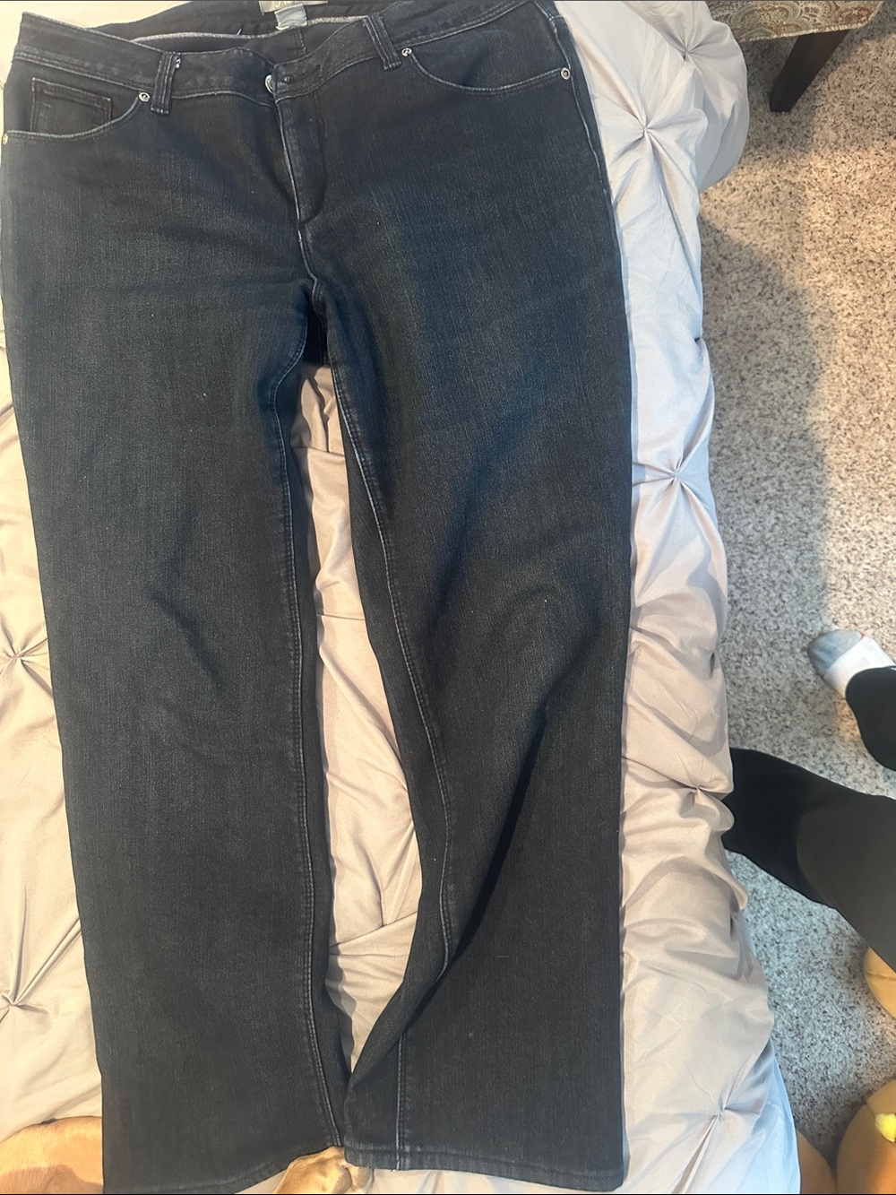 Natural Reflections THICK felt lined Boot Cut Jeans
